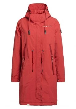 Khujo Femme ADDA Parka Rot -Khujo Soldes b01464eb1a1e4d05b2068cec3eb85a8b