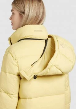 Khujo Femme CORINNA MATT Veste D'hiver Hellgelb -Khujo Soldes b0365321ffdf484999b510575bb18383