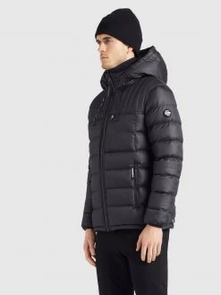 Khujo Homme WANG Veste D'hiver Schwarz -Khujo Soldes b036ffe1dbac4e528d17f97c92ea054a