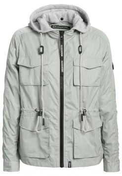 Khujo Femme FLAMES Veste Légère Blassgrün -Khujo Soldes b07b413f8dd74c87b94cca8a20991682