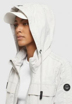 Khujo VOYA Parka Hellgrau Femme -Khujo Soldes b0877cd93fc24b869b763f70e56af4c8
