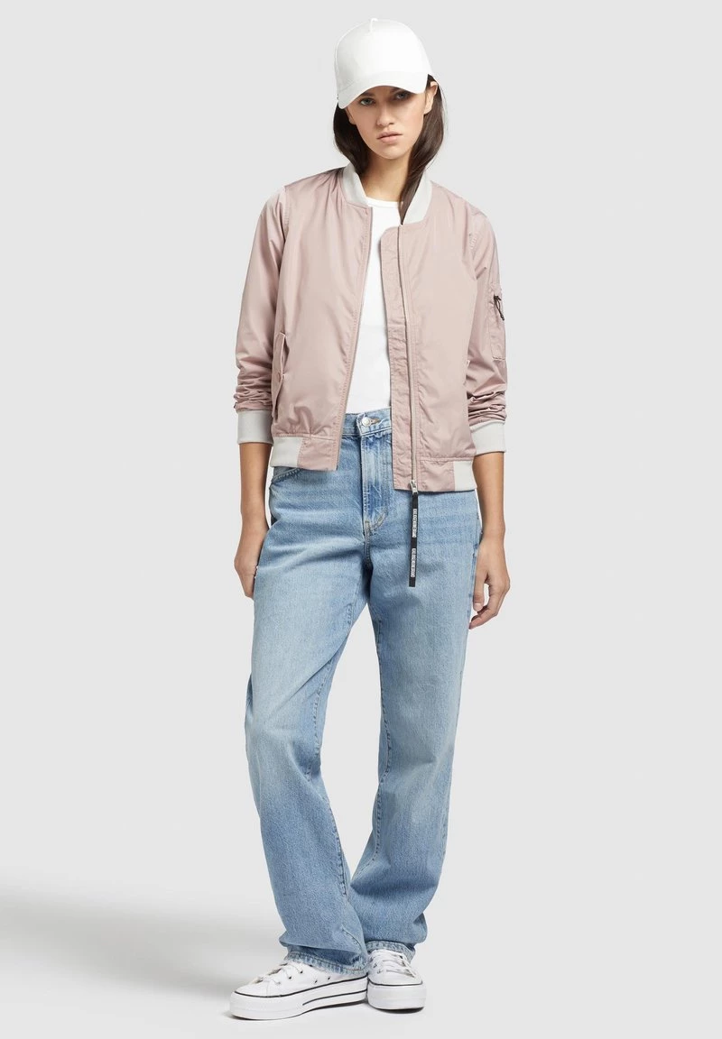 Khujo STENCE Blouson Bomber Blassrosa Femme 4 Khujo STENCE Blouson Bomber Blassrosa Femme – Image 2