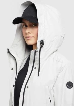 Khujo JELLE Parka Hellgrau Femme -Khujo Soldes b12b4de3c1444c1fa48effb18f6bcf65