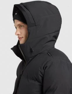 Khujo Homme RODNEY Veste D'hiver Schwarz -Khujo Soldes b14c77daa82c445fa67cdfe170be902e