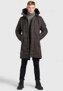 Khujo Homme HOLDER Veste D'hiver Dunkelgrau -Khujo Soldes b1a65c4e70804ac49497007c6c59a820