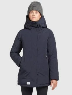 Khujo KANDA Veste D'hiver Dark Blue Femme