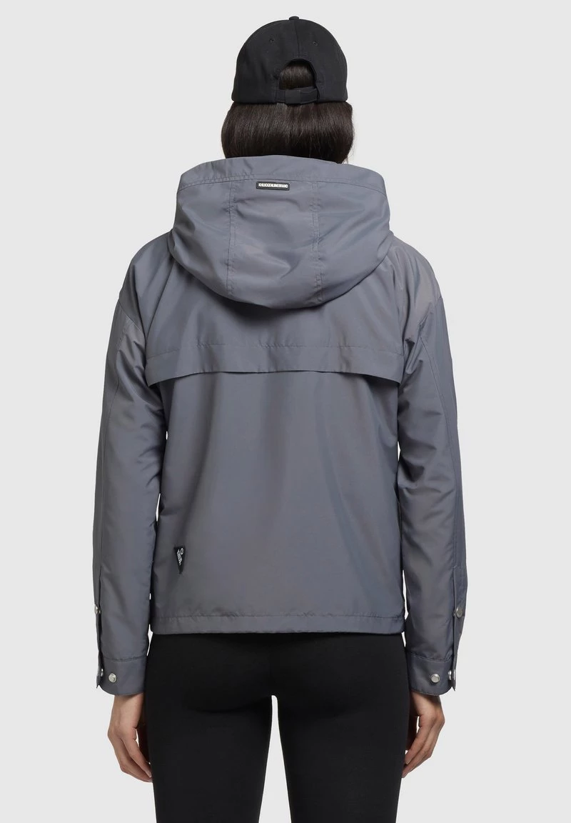 Khujo Femme BLAIR Veste Mi Saison Graublau 5 Khujo Femme BLAIR Veste Mi Saison Graublau – Image 3