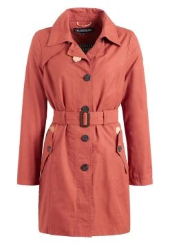 Khujo Femme AURORA Trench Rot -Khujo Soldes b320284e0c754a0aabf19e1355d0d65a