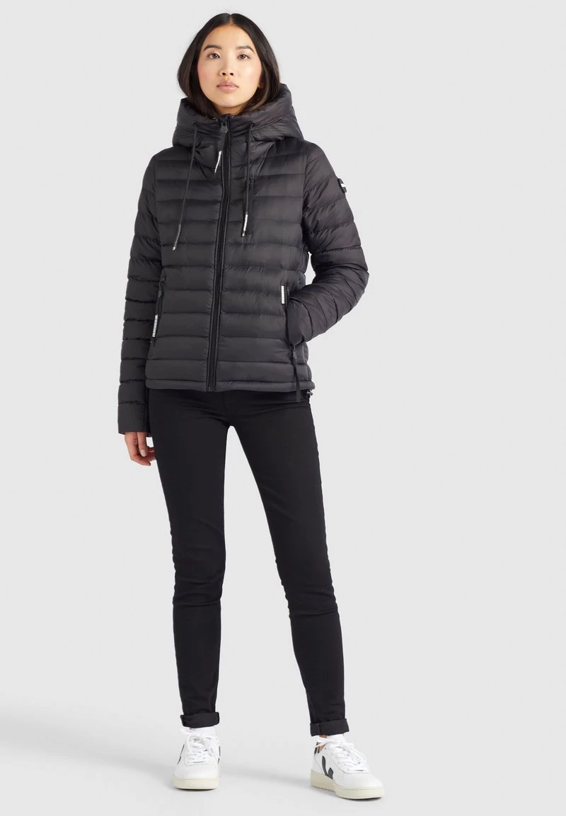 Khujo LOVINA Veste Mi Saison Schwarz Femme 3 Khujo LOVINA Veste Mi Saison Schwarz Femme