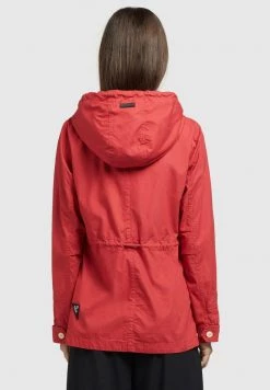 Khujo SESIA Parka Rot Femme -Khujo Soldes b3f55d546cb449699552353e33b7d20a