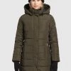 Khujo DELINAS2 Veste D'hiver Dunkeloliv Femme 2 Khujo DELINAS2 Veste D'hiver Dunkeloliv Femme -Khujo Soldes b4308a9f7df94fd1ad9e367db1a9094e