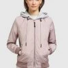 Khujo PERSEE Veste Légère Blassrosa Femme -Khujo Soldes b6ab7919e8d04c939bf46887134d1c98