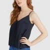 Khujo Femme SUGAR Blouse Dark Blue -Khujo Soldes b6dd97ea74cd42fc83cd577d3a375520