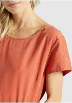 Khujo Femme ASBA Robe De Jour Terrakotta -Khujo Soldes b850bd4ca1ce4d4488e3ce07dee5f856