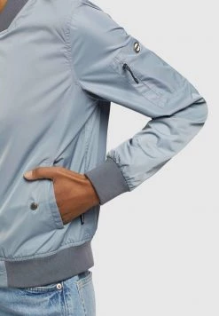 Khujo STENCE Blouson Bomber Blaugrau Hell Femme 13 Khujo STENCE Blouson Bomber Blaugrau Hell Femme -Khujo Soldes b92c8b7511c3454a8f26c300fa05a3c5