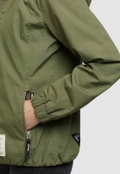 Khujo ROLAVA Veste Légère Oliv Femme -Khujo Soldes b93aca5860f44e779590616a4ce9bd93