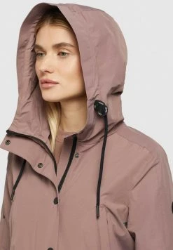 Khujo Femme JELLE Parka Mauve -Khujo Soldes ba933829de44474ba150ee39dfaad338