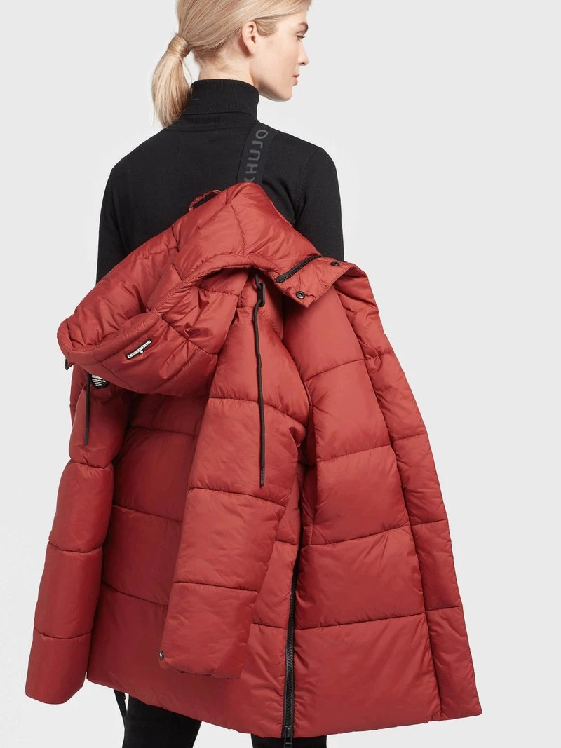 Khujo NIDALEE Veste D'hiver Blassrot Femme 7 Khujo NIDALEE Veste D'hiver Blassrot Femme – Image 5