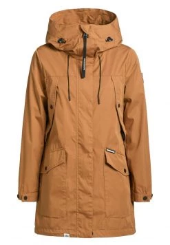 Khujo AIRA2 Parka Toffee Femme -Khujo Soldes bc3a866e61f64f33b6b4f88278b256d9