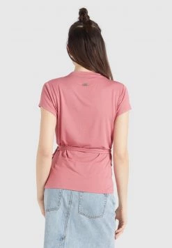 Khujo LETICIA T Shirt Imprimé Rosa Femme -Khujo Soldes bd0bf6f26bae45fe9fd826e9fe33e853