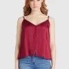 Khujo SUGAR Blouse Red Femme -Khujo Soldes bd4c41f9b2d941a8819e6a68b637486c