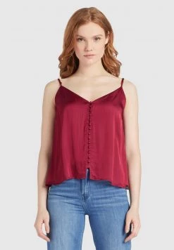 Khujo SUGAR Blouse Red Femme