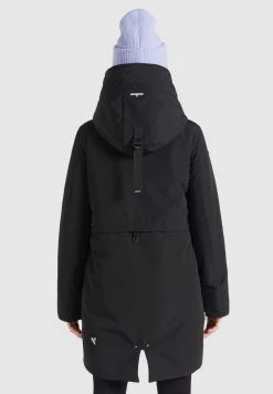 Khujo Femme MANAMA Veste D'hiver Schwarz -Khujo Soldes bd74391df92341d3b445f37278980056
