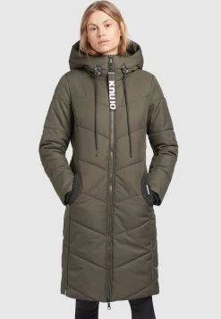 Khujo ARIBAY Veste D'hiver Dunkeloliv Femme