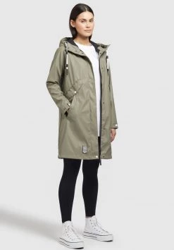 Khujo Femme HALFA Parka Graugrün -Khujo Soldes be7e924df69d446a8aab3426bc3f03de