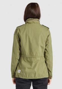 Khujo PAOLA Parka Olive Femme -Khujo Soldes bf4abfec8cf2400b94661c2e7b337f27