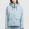Khujo BLAIR Veste Mi Saison Hellblau Femme -Khujo Soldes bf995182c0bc41239ebc0f6b8435a101