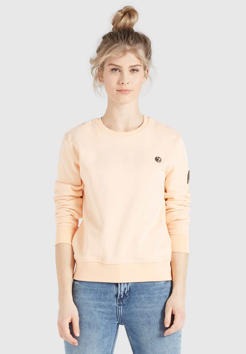 Khujo LISEL Sweatshirt Apricot Femme 3 Khujo LISEL Sweatshirt Apricot Femme