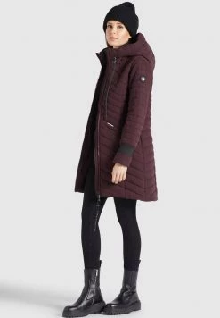 Khujo Femme TOOTS PEACHED Veste D'hiver Weinrot -Khujo Soldes c0be2afc72ee41ccb6be97111b78a77e