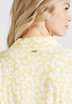 Khujo Femme GOYA Robe Chemise Gelb Weiß Geblümt 16 Khujo Femme GOYA Robe Chemise Gelb Weiß Geblümt -Khujo Soldes c0d4553957654cc599a9ac7a3f060ad7