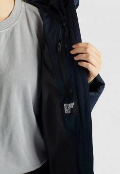 Khujo Femme JORDIS2 Veste D'hiver Dunkelblau -Khujo Soldes c15647a96a034f018608e53be9c83087
