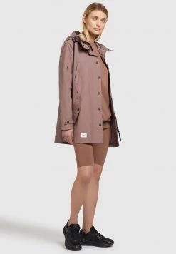 Khujo Femme JELLE Parka Mauve -Khujo Soldes c29ff0de5e764e83a49a0e317728b07f