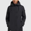 Khujo Femme JELLE Parka Schwarz -Khujo Soldes c363c02119814836a5880efbd7af30d7