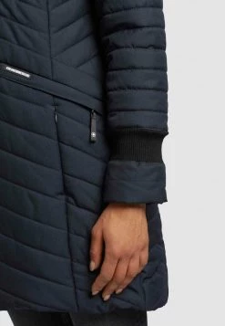 Khujo Femme MANTEL TOOTS STRUCTURED Veste D'hiver Dunkelblau -Khujo Soldes c38c86f07ee74a5a8193a76a9b5d8a1e