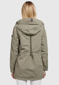 Khujo CAIMA Parka Graugrün Femme -Khujo Soldes c4d252e38e92400387c19e99a67c5b8a