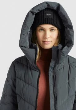 Khujo Femme SUVA Veste D'hiver Grau -Khujo Soldes c55bb54c54e24c84851f3b7729019efb