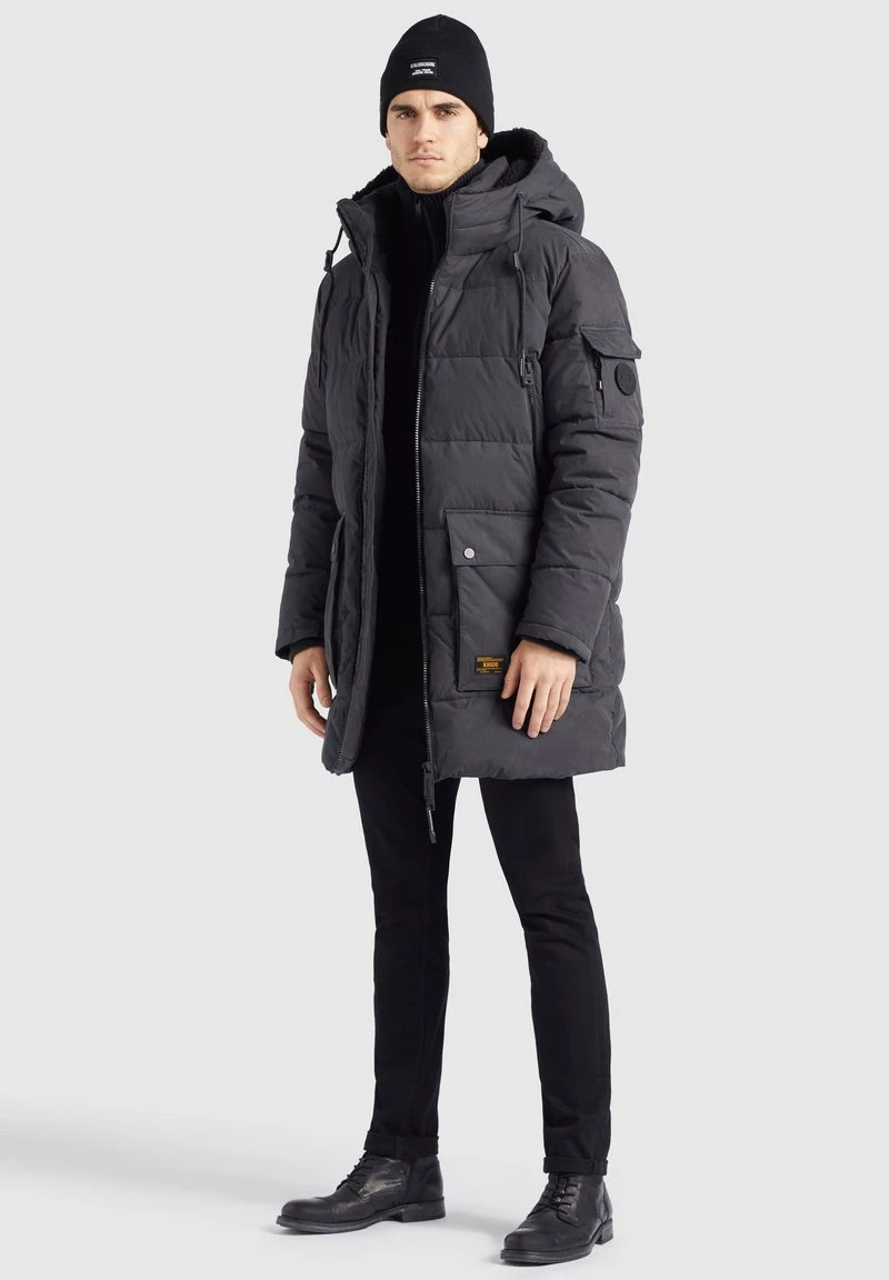Khujo Homme RIDLEY2 Veste D'hiver Dunkelgrau 4 Khujo Homme RIDLEY2 Veste D'hiver Dunkelgrau – Image 2