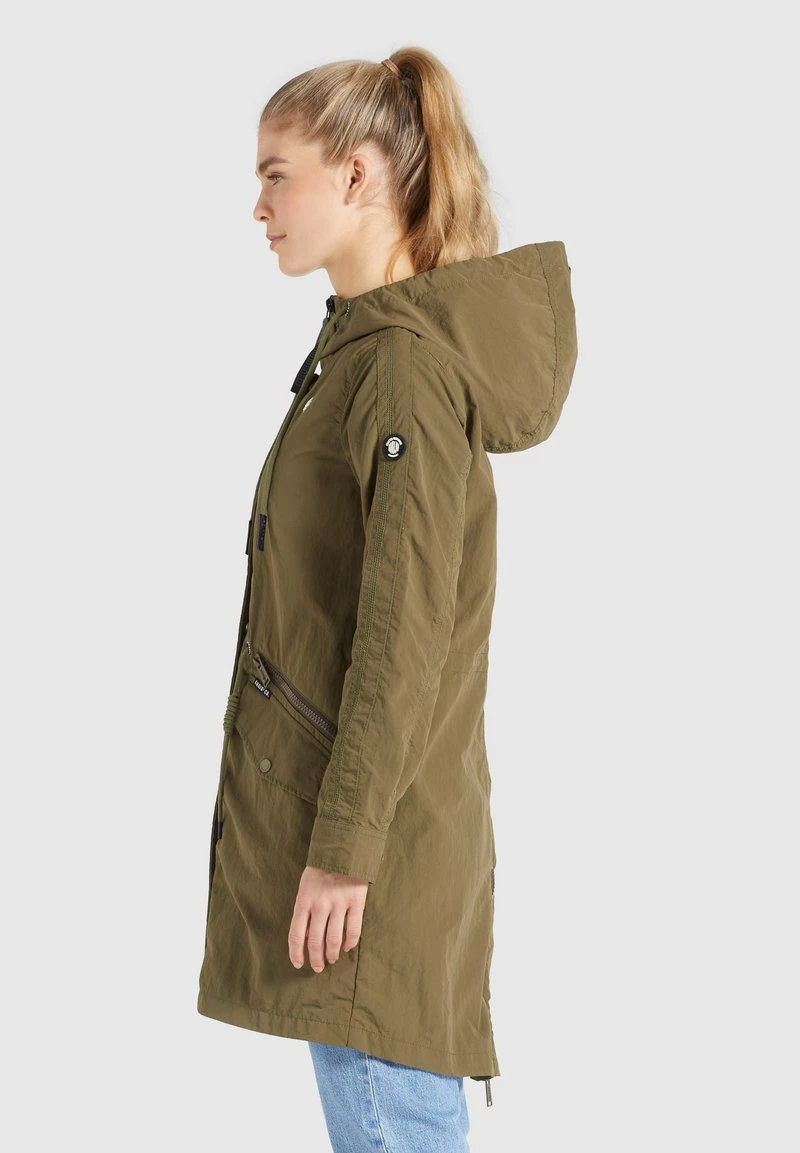 Khujo Femme NEPHELE Parka Khaki 6 Khujo Femme NEPHELE Parka Khaki – Image 4