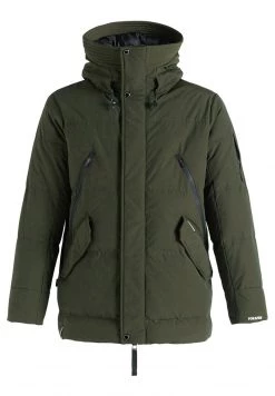 Khujo Homme GORD Veste D'hiver Dunkelgrün -Khujo Soldes c79cba33d20644f28654980adf3d33ba