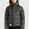 Khujo Homme SAVOR Veste D'hiver Dunkeloliv