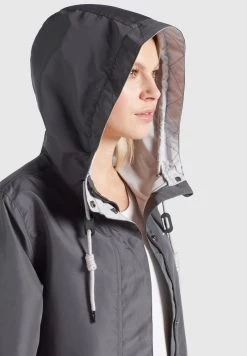 Khujo Femme EMURI Parka Grey -Khujo Soldes c81197cfa3b24a3d9d8e2eb6a4d4e982