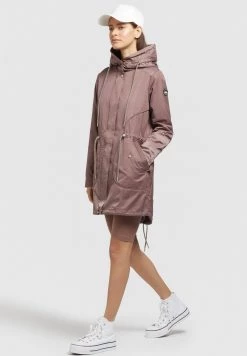 Khujo Femme ONDA2 Parka Mauve -Khujo Soldes c85ef0a041264600b45b7057736690e0