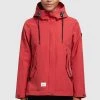 Khujo KAYA Blouson Rot Femme -Khujo Soldes c86de624ffce41d8be859bf5d142657f