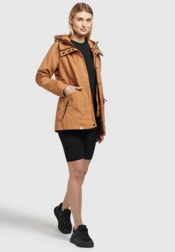 Khujo FELINA Veste Imperméable Toffee Femme 15 Khujo FELINA Veste Imperméable Toffee Femme -Khujo Soldes c87f666c16f34a74aa7007cbca98c527
