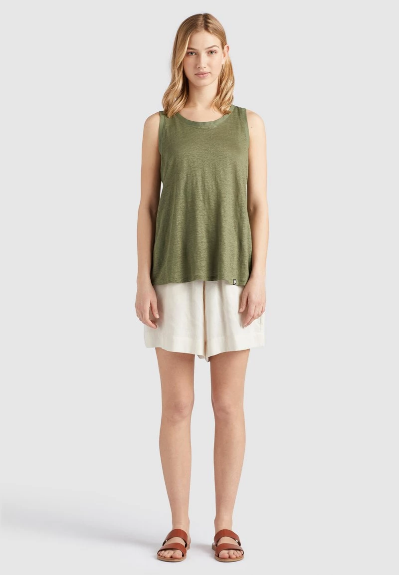 Khujo KEILANI Débardeur Oliv Femme 6 Khujo KEILANI Débardeur Oliv Femme – Image 4