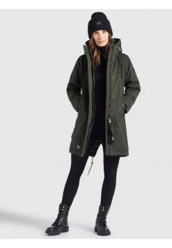 Khujo MANTEL XENIA Veste D'hiver Dunkelgrün Femme